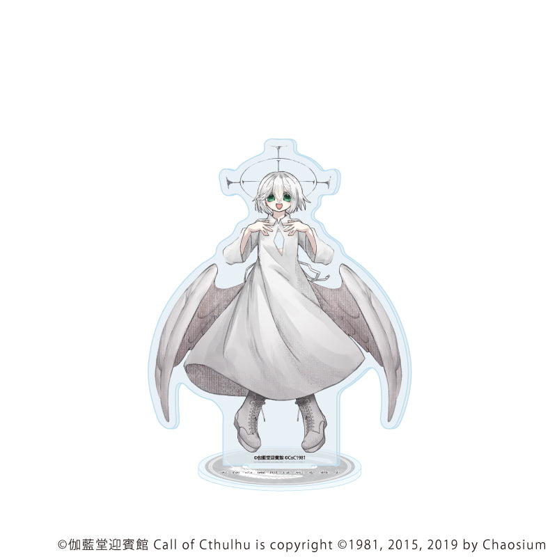 アクリルスタンド「天使の魔眼は死を殺す」01/魔眼の天使(公式イラスト) - AniSmile