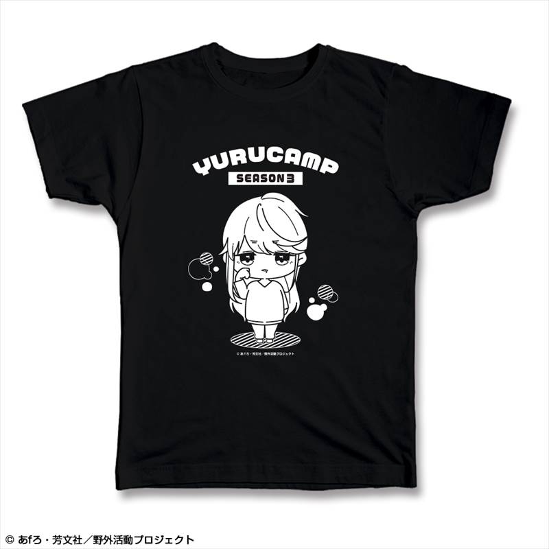 ゆるキャン△ SEASON3 Tシャツ XLサイズ デザイン02(志摩リン)【ゆるぷに】 - 公式商品画像 | AniSmile