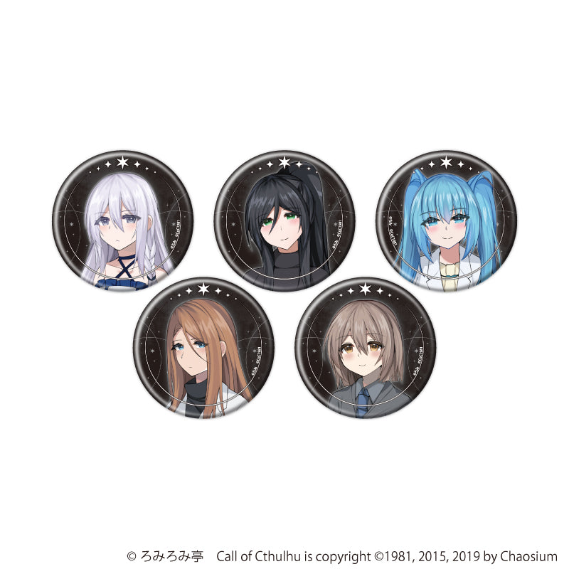 缶バッジ「魔法少女は死を唄え」01/ブラインド(全5種)(公式イラスト) - AniSmile