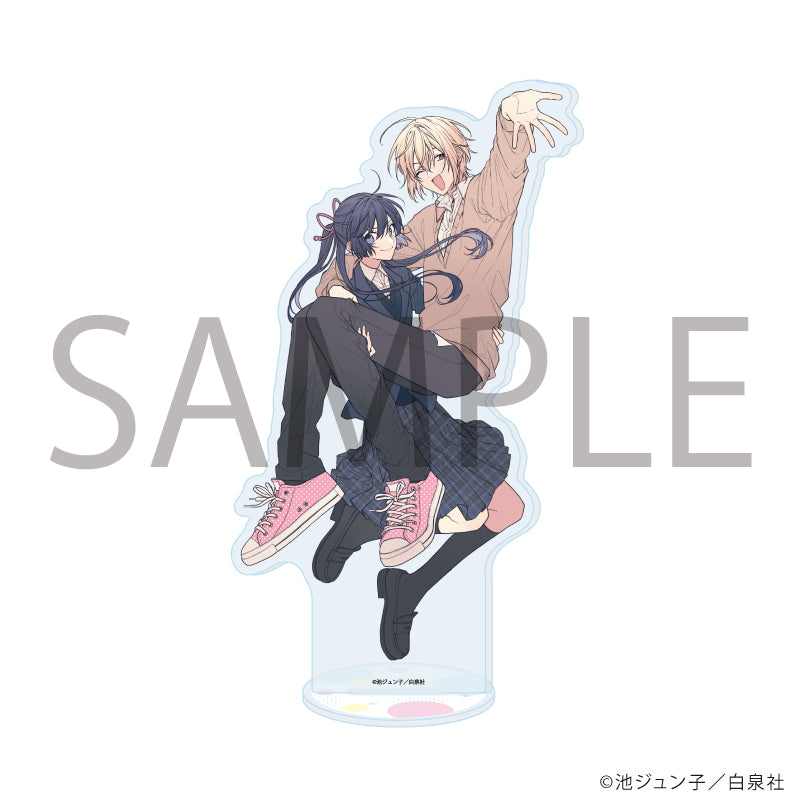 アクリルスタンド「池ジュン子先生作品」02/水玉ハニーボーイ - official product image | AniSmile
