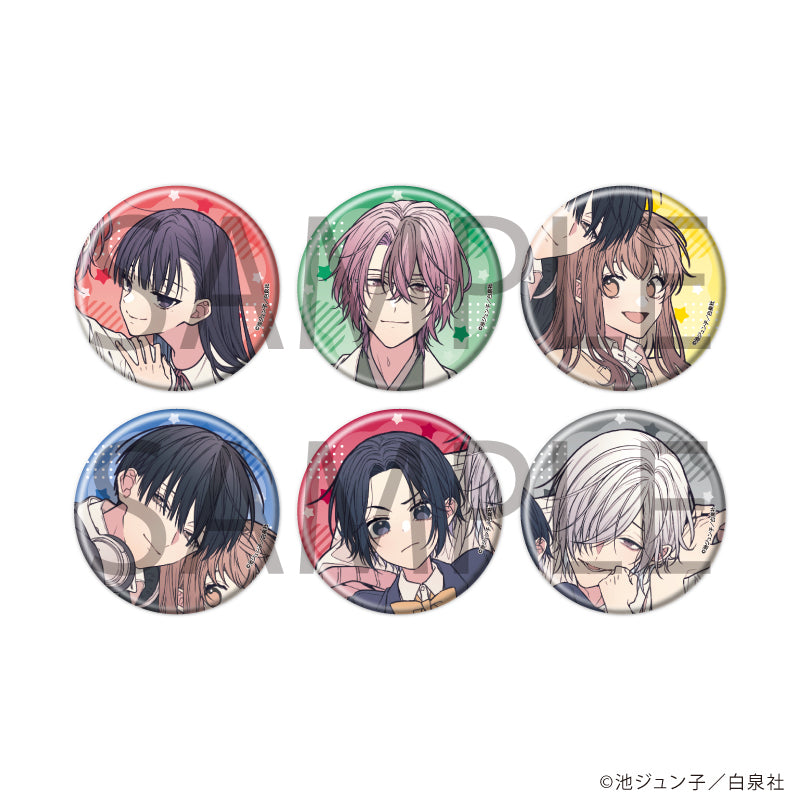 缶バッジ「池ジュン子先生作品」02/ブラインド(全6種) - official product image | AniSmile