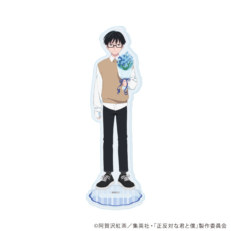 アクリルスタンド「TVアニメ『正反対な君と僕』」02/谷 花ver.(描き下ろしイラスト) - official product image | AniSmile