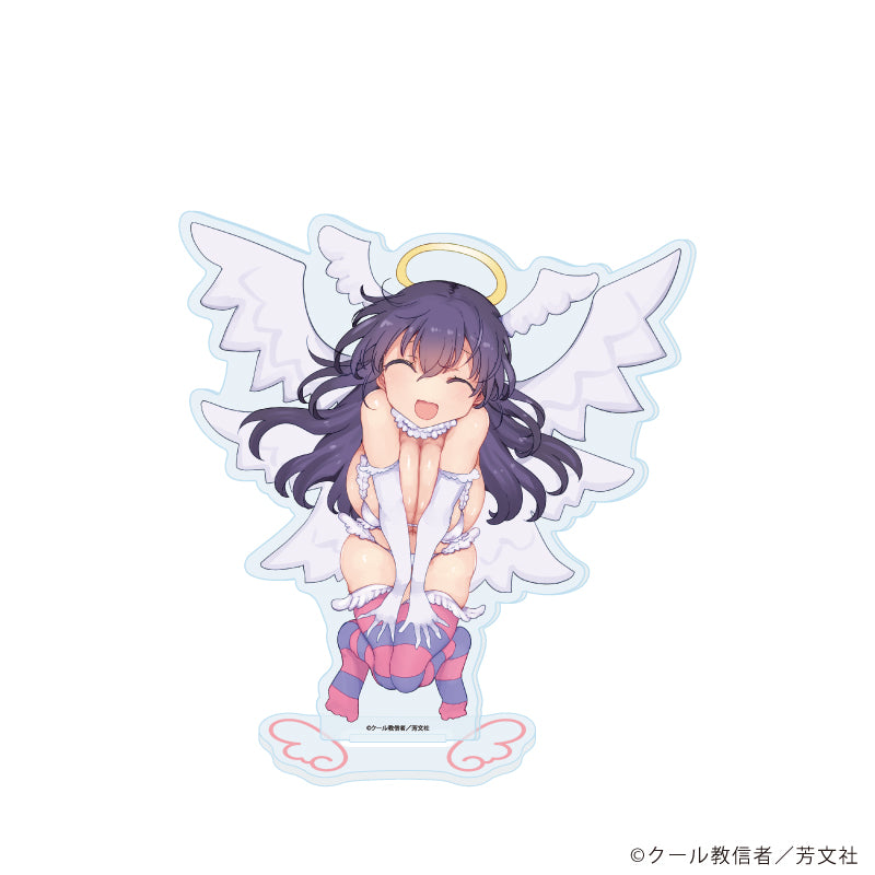 アクリルスタンド「小森さんは断れない!」01/小森しゅり 天使ver.(描き下ろしイラスト) - AniSmile
