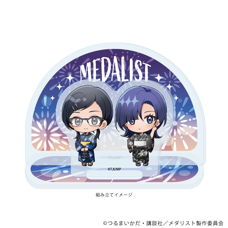 アクリルスタンドプレート「TVアニメ『メダリスト』」08/夏祭り Dver.(ミニキャライラスト) Image 2 | AniSmile