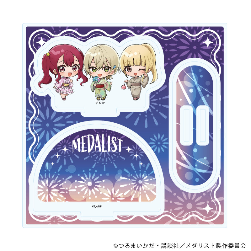 アクリルスタンドプレート「TVアニメ『メダリスト』」07/夏祭り Cver.(ミニキャライラスト) - AniSmile