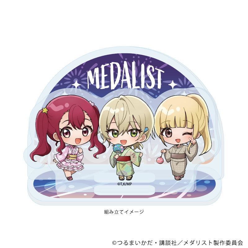 アクリルスタンドプレート「TVアニメ『メダリスト』」07/夏祭り Cver.(ミニキャライラスト) Image 2 | AniSmile
