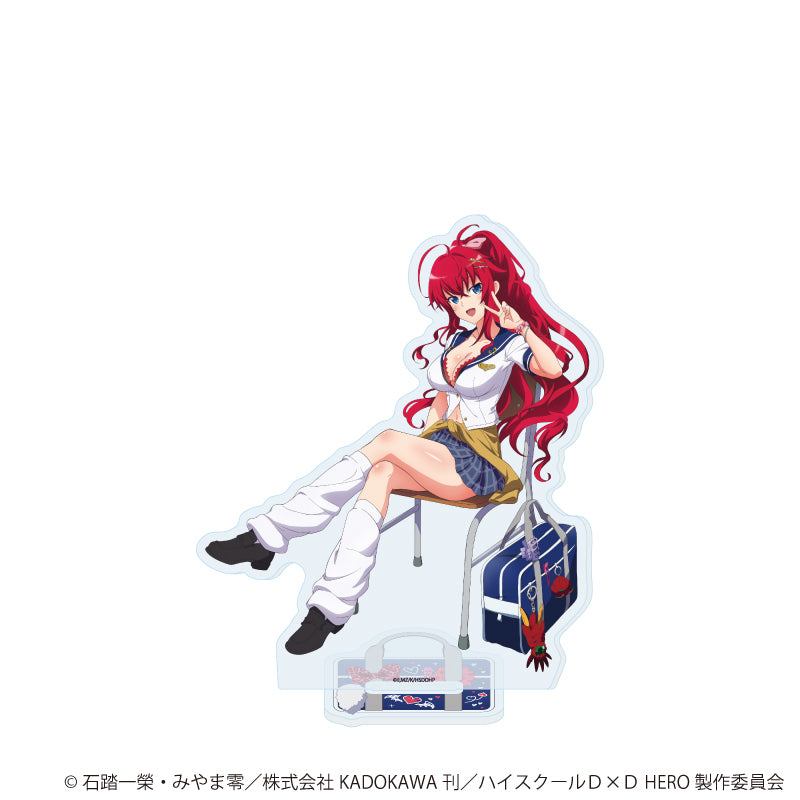 アクリルスタンド「ハイスクールD×D HERO」19/リアス・グレモリー 平成ギャルver(描き下ろしイラスト) - AniSmile