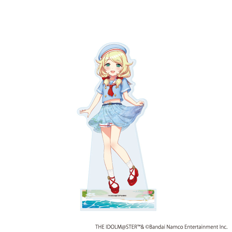 デカアクリルスタンド「アイドルマスター シンデレラガールズ」18/遊佐こずえ マリンセーラーver.(描き下ろしイラスト) - AniSmile