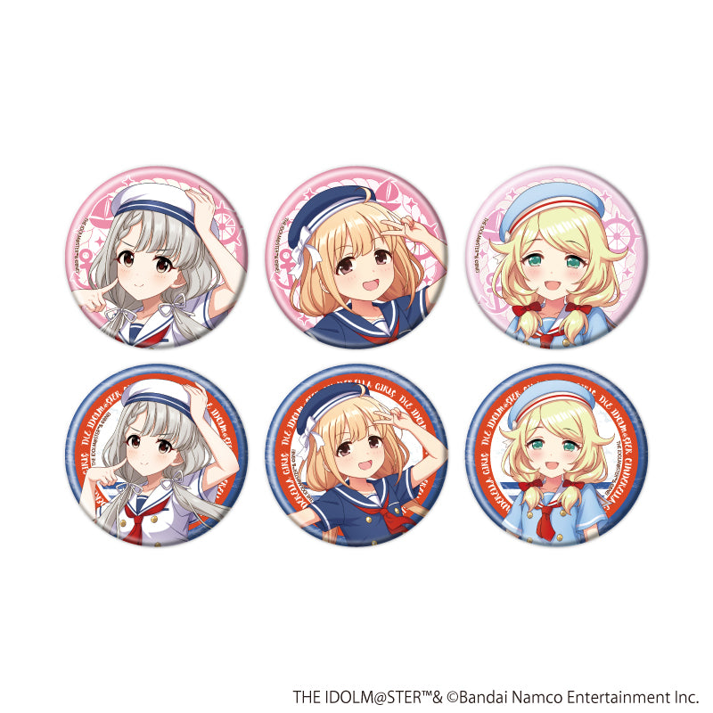 缶バッジ「アイドルマスター シンデレラガールズ」24/マリンセーラーver. トレーディング(全6種)(描き下ろしイラスト) - AniSmile