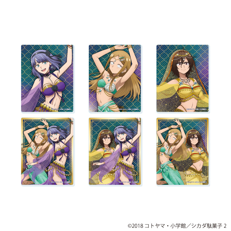 アクリルカード「TVアニメ『だがしかし2』」01/ダンスver. ブラインド(全6種)(描き下ろしイラスト) - 官方商品图片 | AniSmile