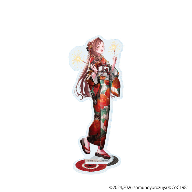 アクリルスタンド「うずぶちの子還り」01/髙山ミナ 夏祭りver.(描き下ろしイラスト) - official product image | AniSmile