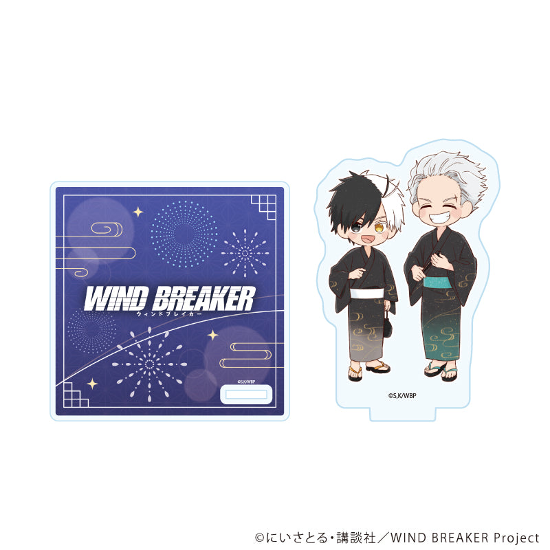 アクリルコースタースタンド「TVアニメ『WIND BREAKER』」01/花火大会ver.(グラフアートイラスト) - AniSmile