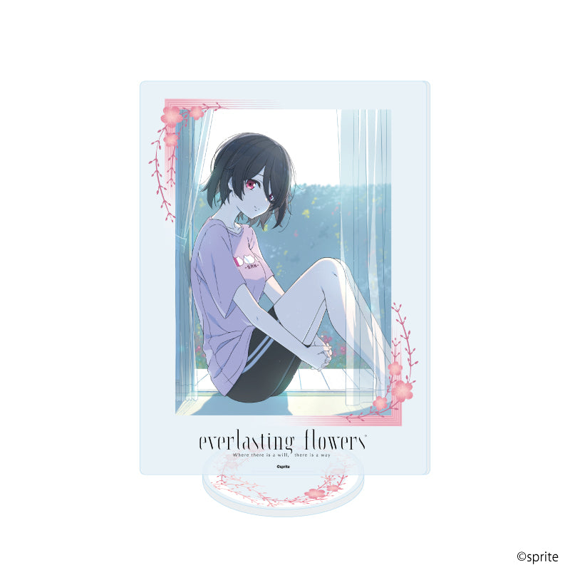 アクリルスタンド「everlasting flowers」03/坂下深菜(公式イラスト) - AniSmile