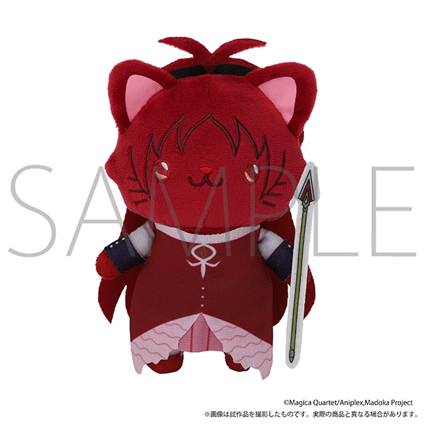 魔法少女まどか☆マギカ withCATアイマスク付きぬいぐるみキーホルダーPlus/佐倉杏子 - official product image | AniSmile