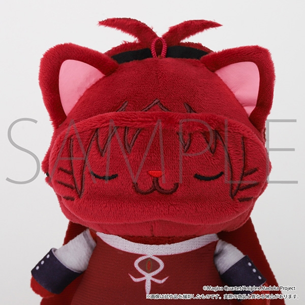 魔法少女まどか☆マギカ withCATアイマスク付きぬいぐるみキーホルダーPlus/佐倉杏子 Image 2 | AniSmile