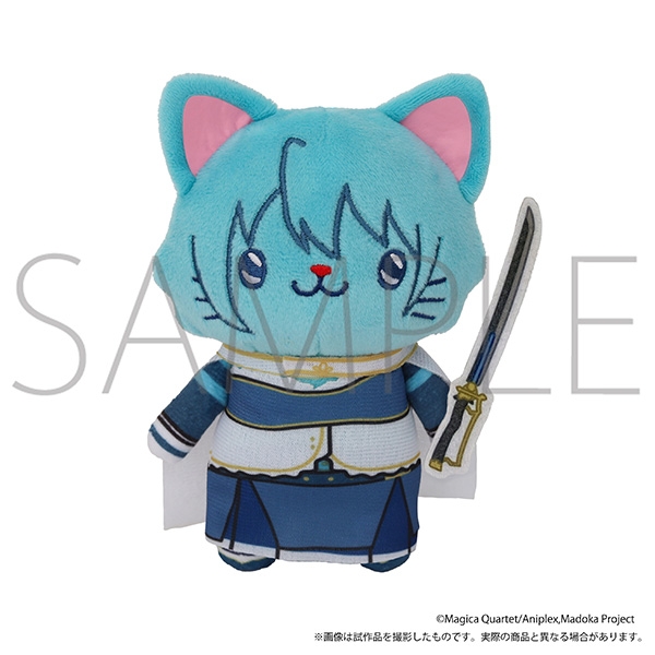 魔法少女まどか☆マギカ withCATアイマスク付きぬいぐるみキーホルダーPlus/美樹さやか - 公式商品画像 | AniSmile