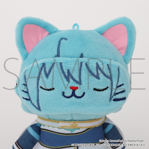 魔法少女まどか☆マギカ withCATアイマスク付きぬいぐるみキーホルダーPlus/美樹さやか 画像 2 | AniSmile