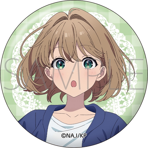 きみが死ぬまで恋をしたい グリッター缶バッジ/トツキ・シーナ - AniSmile