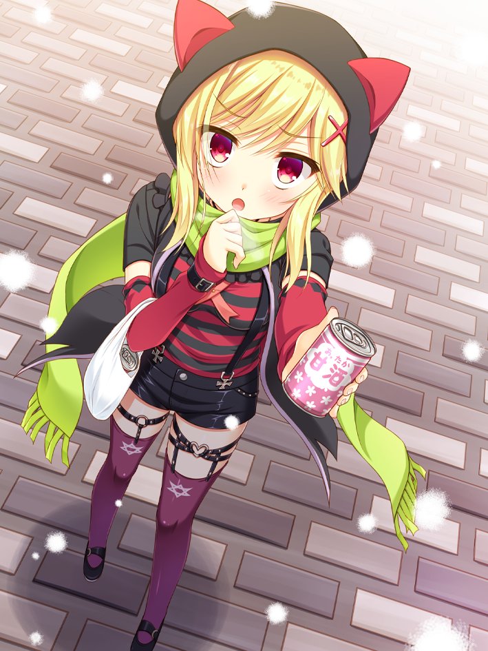 金色ラブリッチェ アクリルブロックキーホルダー 理亜 Image 2 | AniSmile