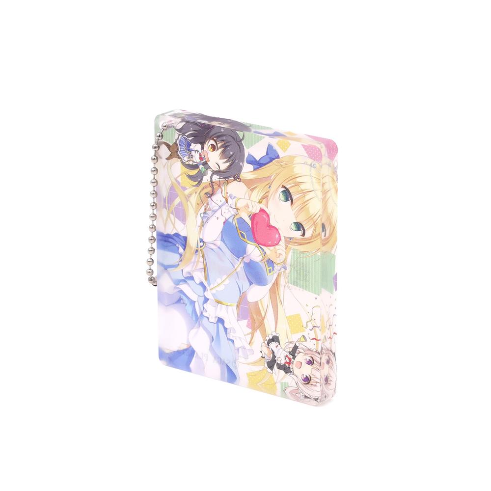 金色ラブリッチェ アクリルブロックキーホルダー シルヴィA - AniSmile