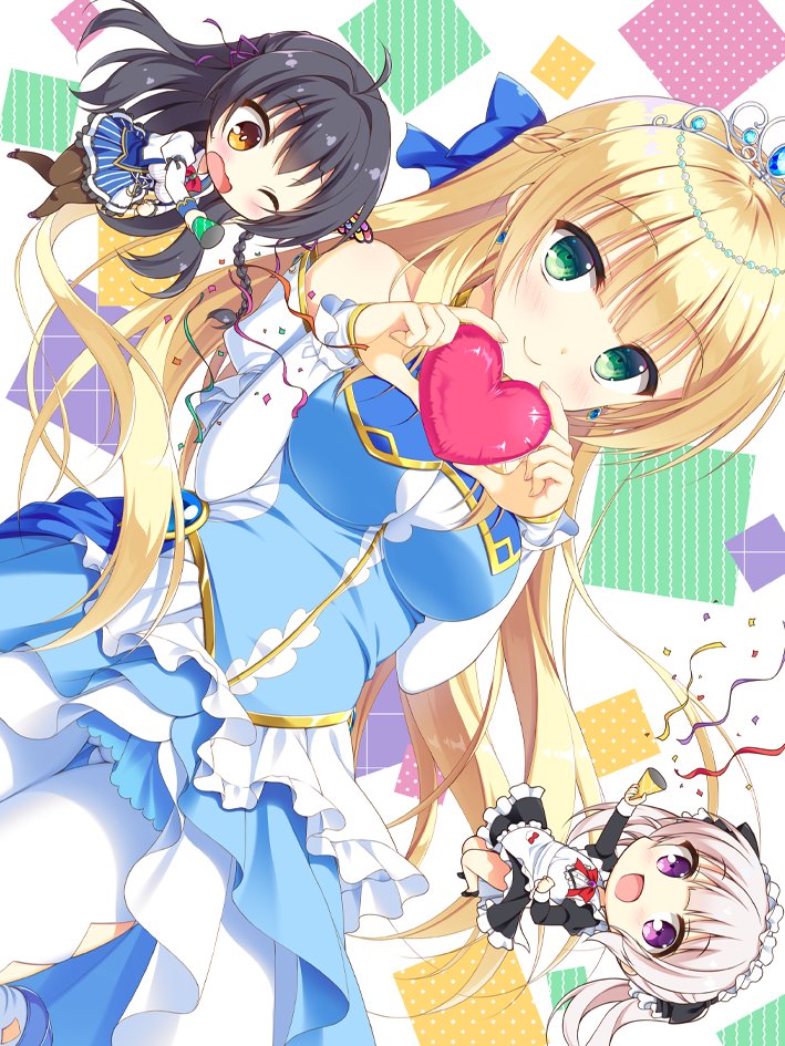金色ラブリッチェ アクリルブロックキーホルダー シルヴィA 画像 2 | AniSmile