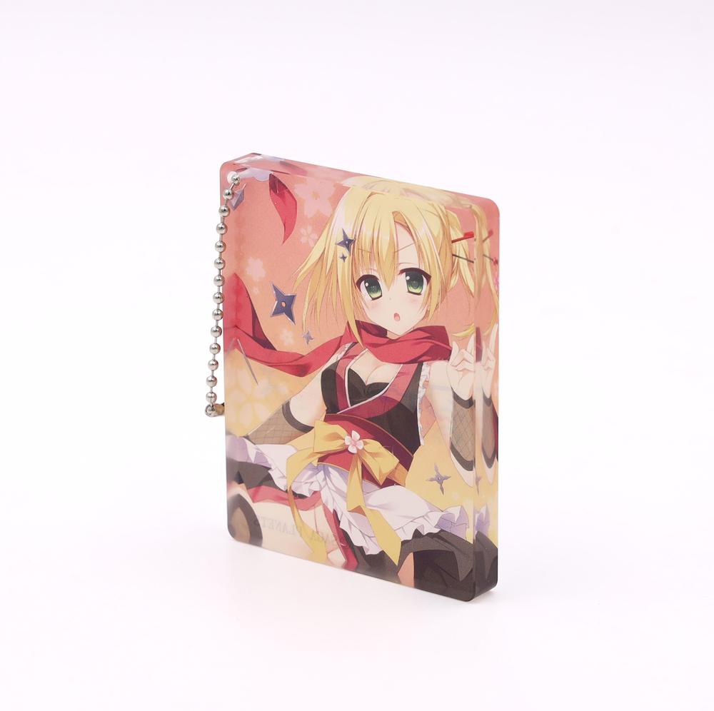 フローラル・フローラブ アクリルブロックキーホルダー あーちゃん - AniSmile