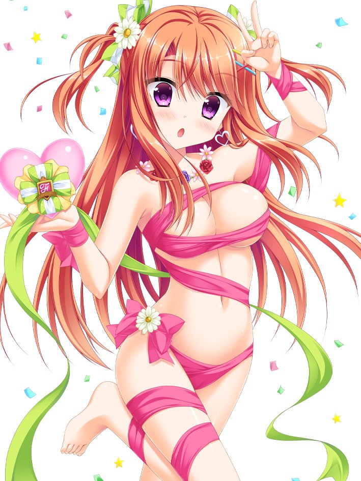 フローラル・フローラブ アクリルブロックキーホルダー 夏乃 Image 2 | AniSmile