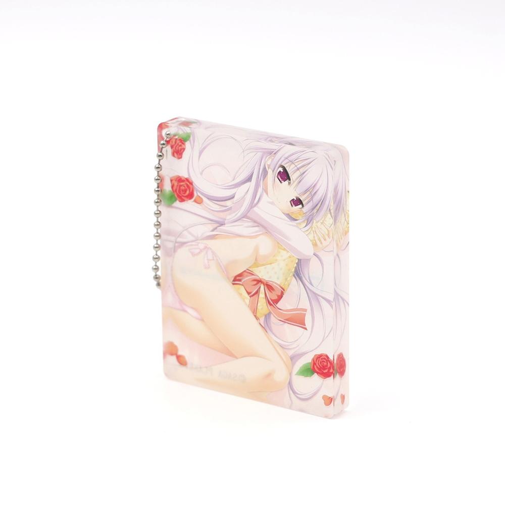 はつゆきさくら アクリルブロックキーホルダー 桜 - 官方商品图片 | AniSmile