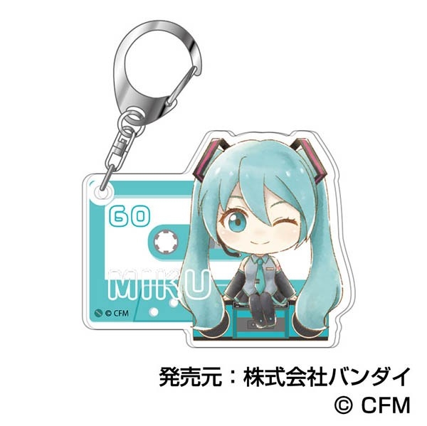 アクリルキーホルダー 初音ミク ちょこまり01 初音ミク A - AniSmile