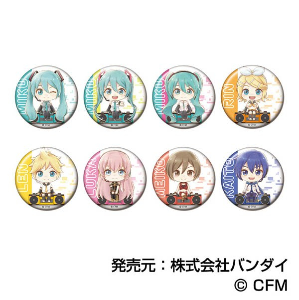 CANバッジ 初音ミク ちょこまり (単品統一JAN) - AniSmile