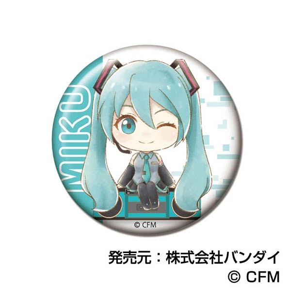 CANバッジ 初音ミク ちょこまり (単品統一JAN) Image 2 | AniSmile