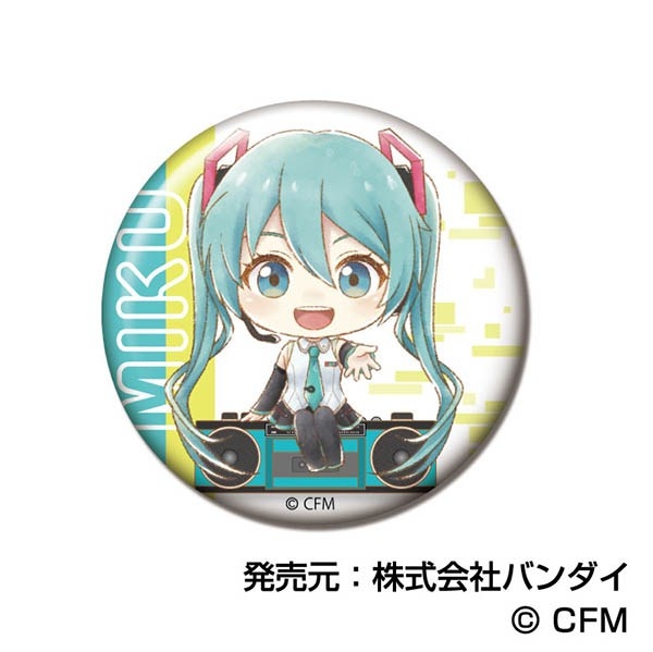 CANバッジ 初音ミク ちょこまり (単品統一JAN) Image 3 | AniSmile