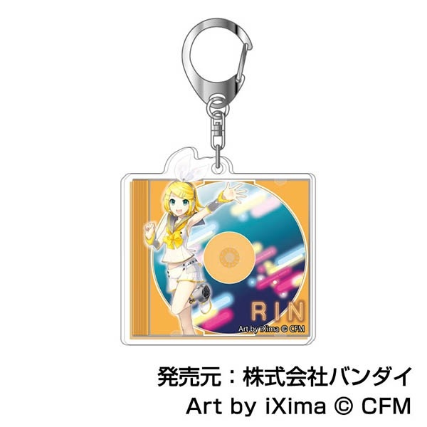 アクリルキーホルダー 初音ミク04 鏡音リン - official product image | AniSmile