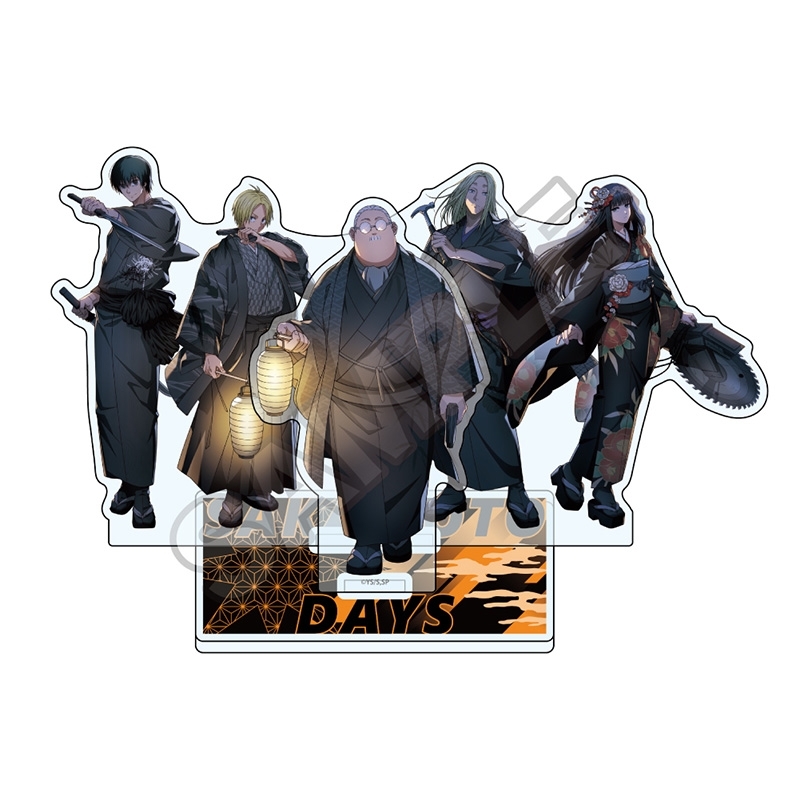 SAKAMOTO DAYS 黒着物 アクリルスタンドジオラマ - 公式商品画像 | AniSmile