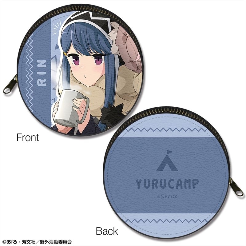 ゆるキャン△ まるっとレザーケース Ver.4 デザイン02(志摩リン) - 公式商品画像 | AniSmile