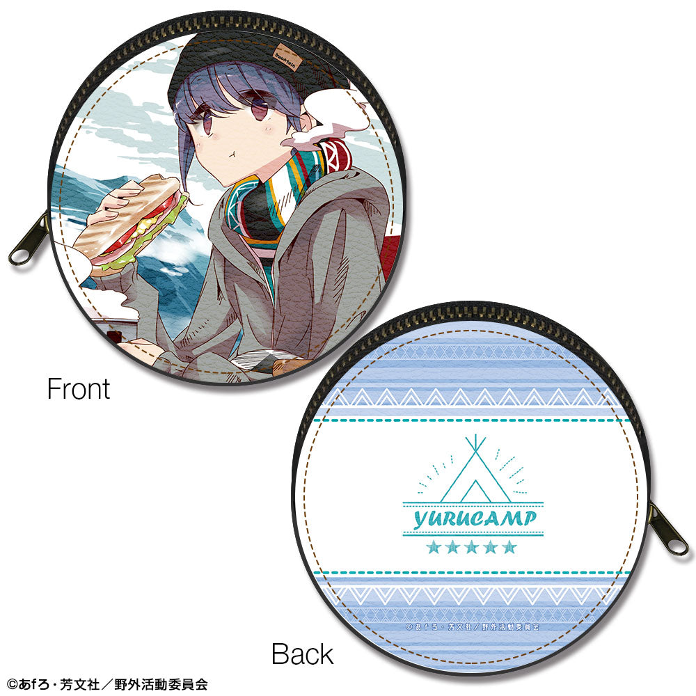ゆるキャン△ まるっとレザーケース Ver.3 デザイン06(志摩リン/C) - 公式商品画像 | AniSmile