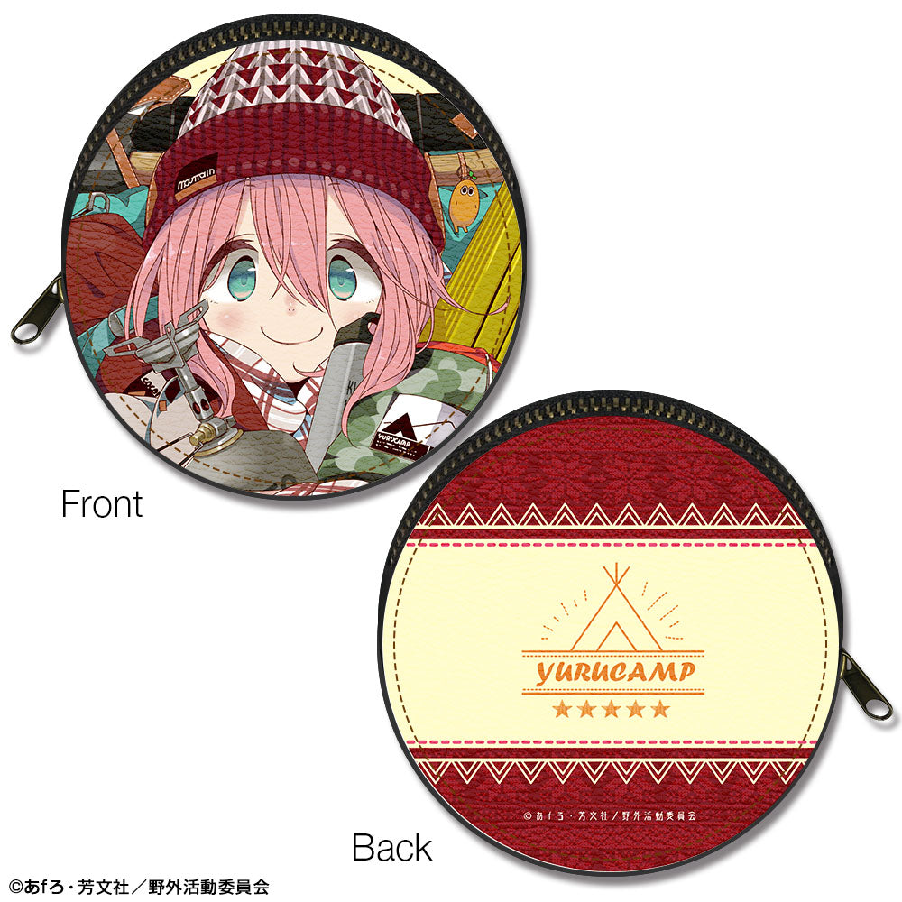 ゆるキャン△ まるっとレザーケース Ver.3 デザイン02(各務原なでしこ/B) - 公式商品画像 | AniSmile