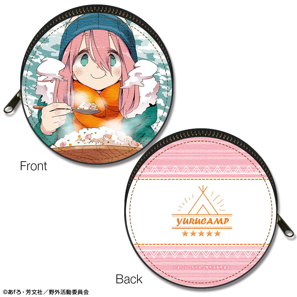 ゆるキャン△ まるっとレザーケース Ver.3 デザイン01(各務原なでしこ/A) - 公式商品画像 | AniSmile