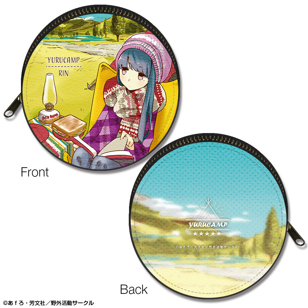 ゆるキャン△ まるっとレザーケース Ver.2 デザイン04(志摩リン) - 公式商品画像 | AniSmile