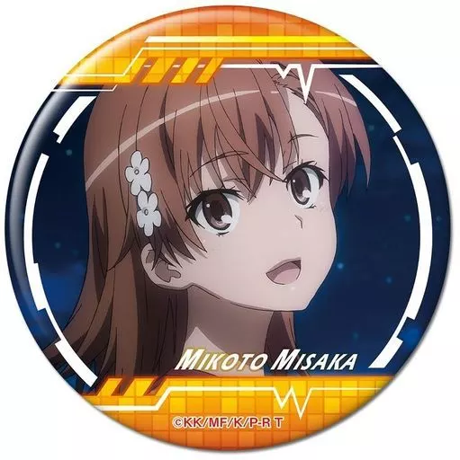 とある科学の超電磁砲T 缶バッジ デザイン04(御坂美琴/D) - 公式商品画像 | AniSmile