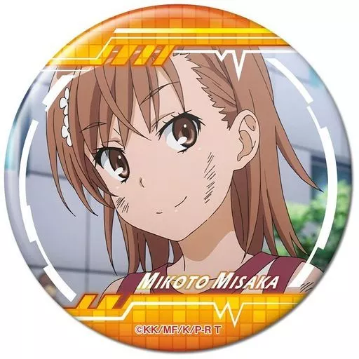 とある科学の超電磁砲T 缶バッジ デザイン03(御坂美琴/C) - 公式商品画像 | AniSmile