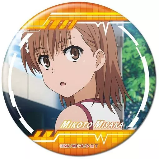 とある科学の超電磁砲T 缶バッジ デザイン01(御坂美琴/A) - 公式商品画像 | AniSmile