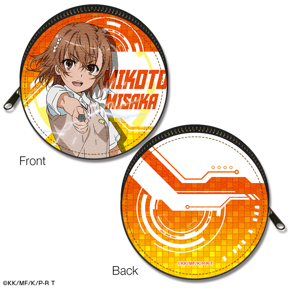とある科学の超電磁砲T まるっとレザーケース デザイン01(御坂美琴) - 公式商品画像 | AniSmile
