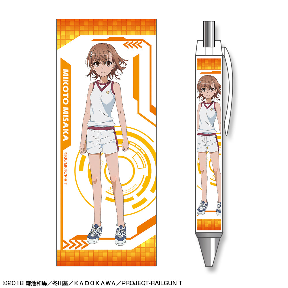 とある科学の超電磁砲T ボールペン デザイン01(御坂美琴) - 公式商品画像 | AniSmile