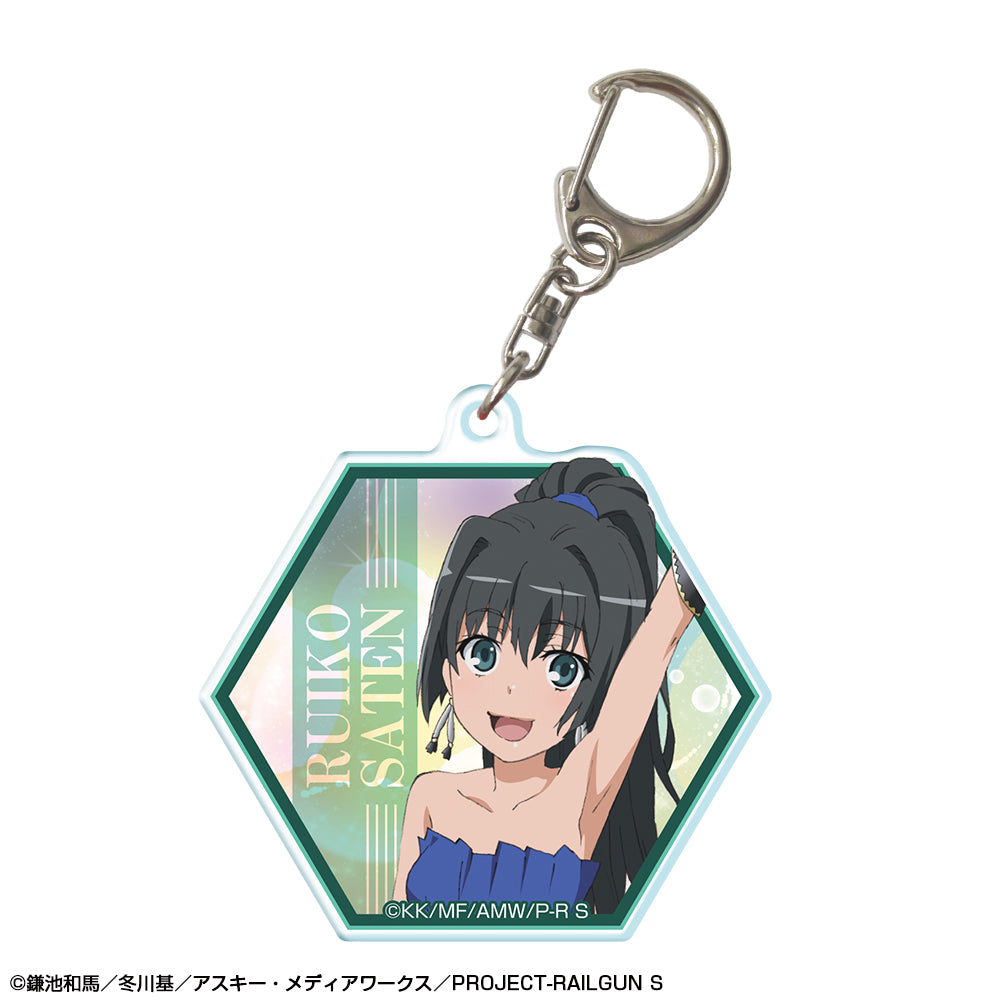 とある科学の超電磁砲S アクリルキーホルダー デザイン05(佐天涙子/A) - 公式商品画像 | AniSmile