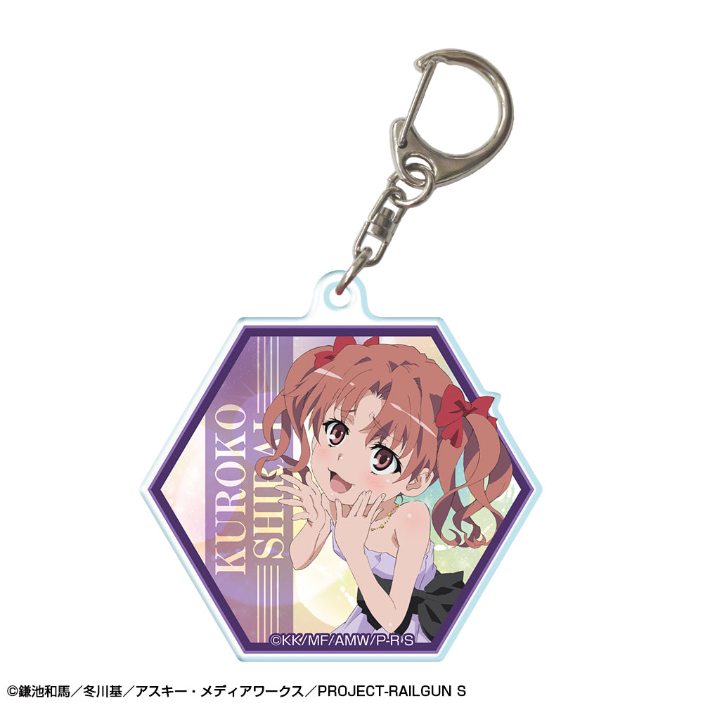 とある科学の超電磁砲S アクリルキーホルダー デザイン03(白井黒子/A) - 公式商品画像 | AniSmile
