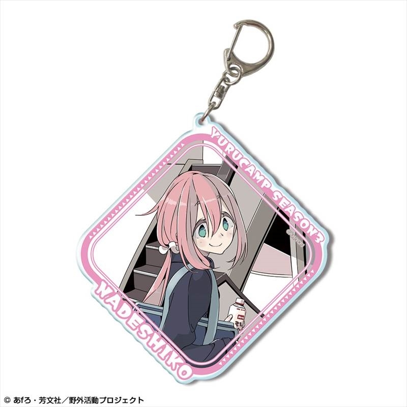 ゆるキャン△ SEASON3 ビッグアクリルキーホルダー Ver.2 デザイン01(各務原なでしこ/A) - 公式商品画像 | AniSmile