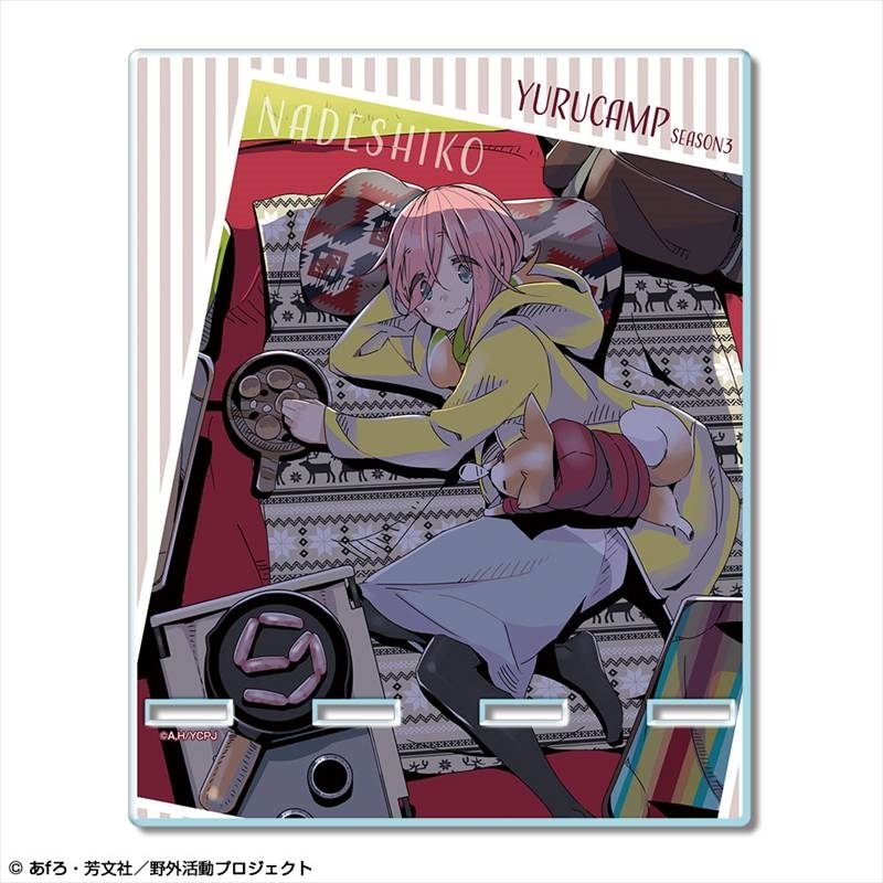 ゆるキャン△ SEASON3 アクリルスマホスタンド デザイン01(各務原なでしこ) - 公式商品画像 | AniSmile
