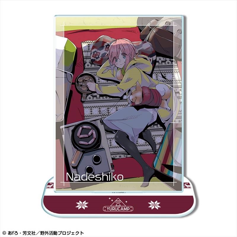 ゆるキャン△ SEASON3 アクリルスタンド デザイン01(各務原なでしこ) 画像 2 | AniSmile