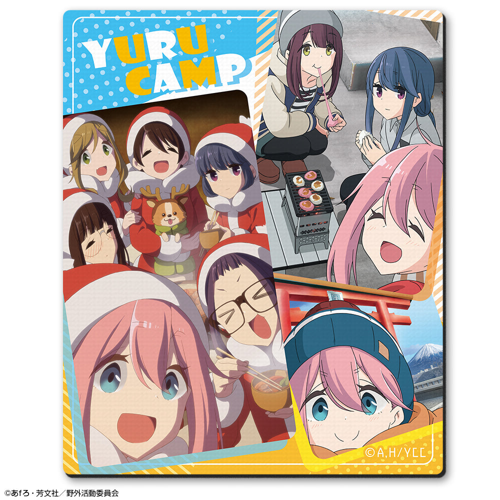 ゆるキャン△ ラバーマウスパッド Ver.3 デザイン05(集合) - 公式商品画像 | AniSmile